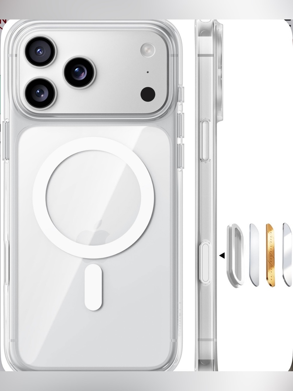 iPhone 17 Pro Max PROTECTIVE Case - CLEAR